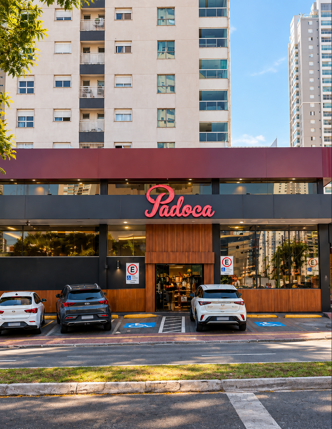 Fachada da Padoca Goiânia